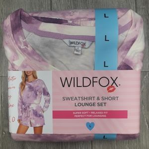 Wildfox 2 peice pajama lounge set | Tie dye design, relaxed fit